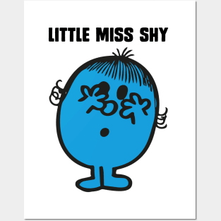 LITTLE MISS SHY Posters and Art